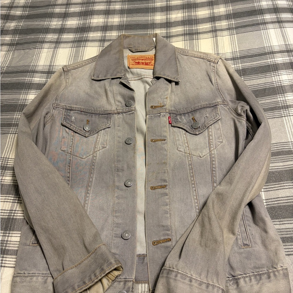 Levi's Light Gray Denim Jacket